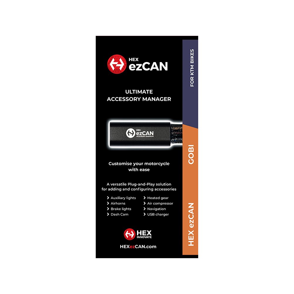 HEX ezCAN II Gobi Accessory Manager for KTM (Fits 2021-On Models)
