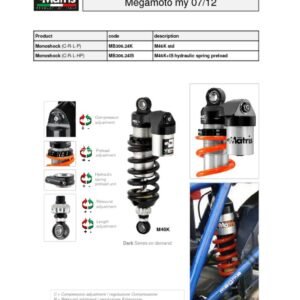 R 1200 HP2 Megamoto 07-12