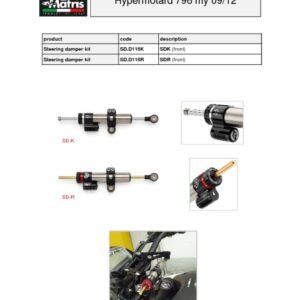 Hypermotard 796 09-12