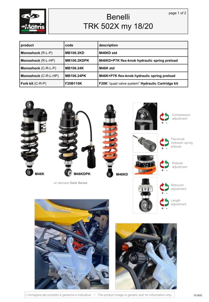 TRK 502X 18-20