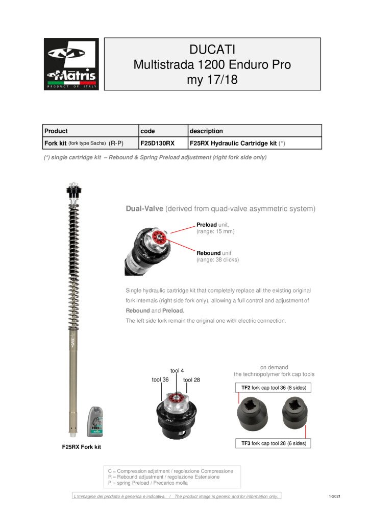 Multistrada 1200 Enduro Pro 17-18