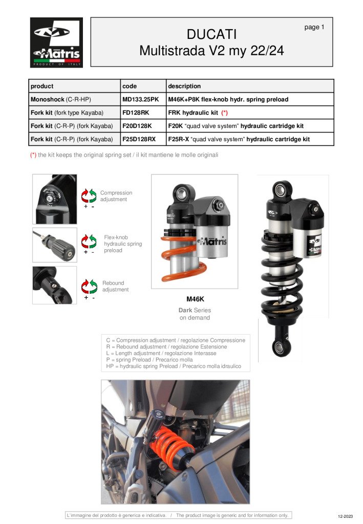 Multistrada V2 22-24