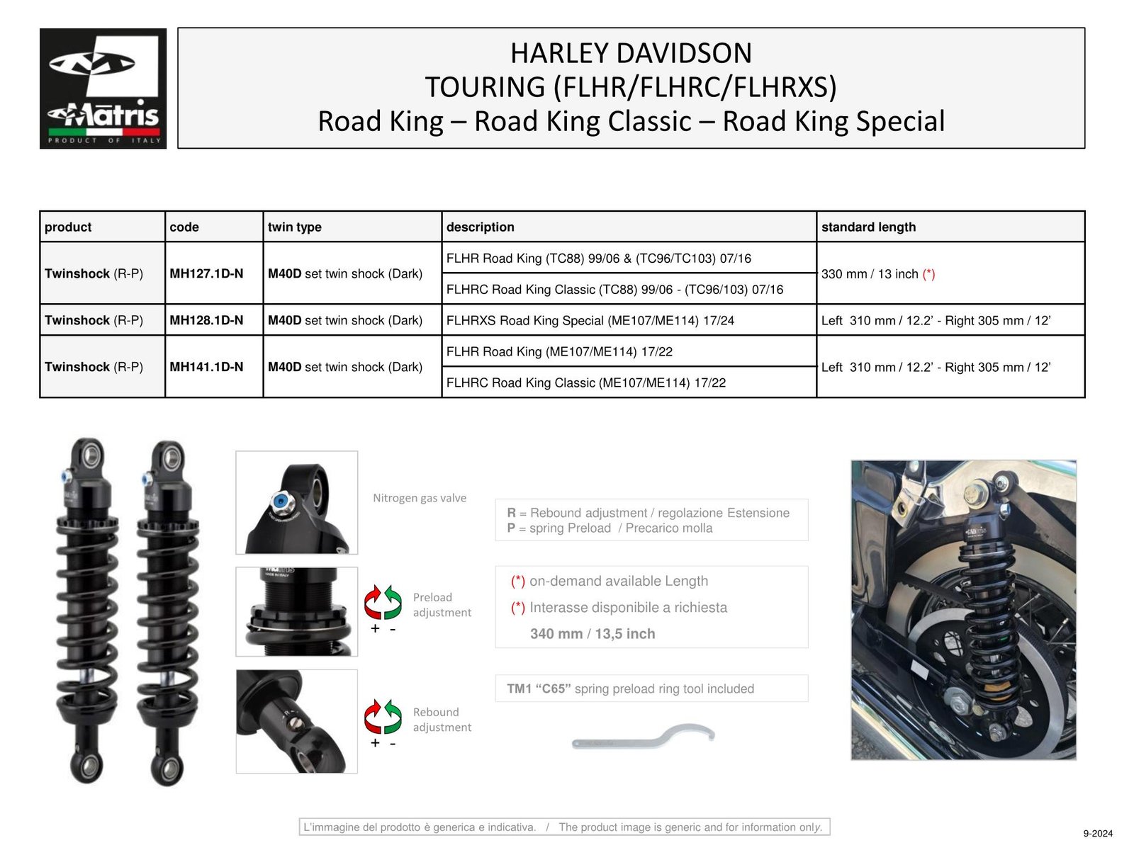 Touring (FLHR-FLHRC-FLHRXS) Road King