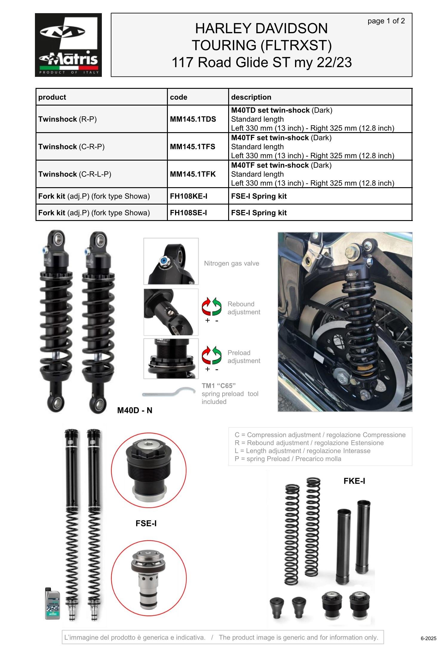 Touring (FLTRXST) 117 Road Glide ST (22-23)
