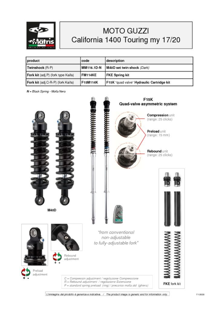 California 1400 Touring 17-20