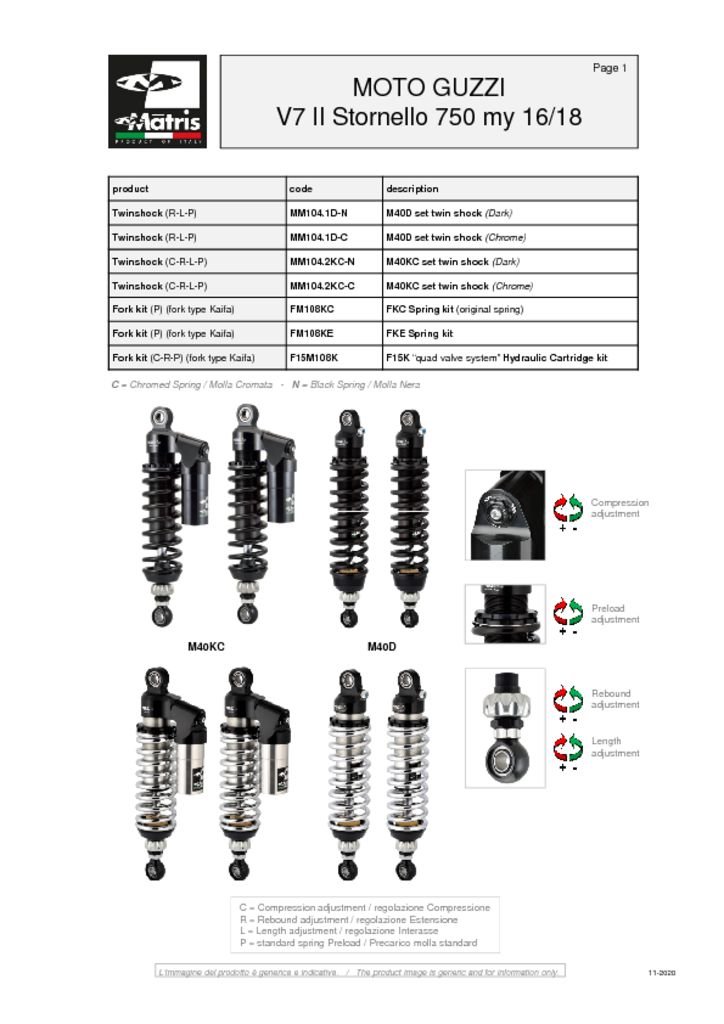 V7 II Stornello 750 16-18