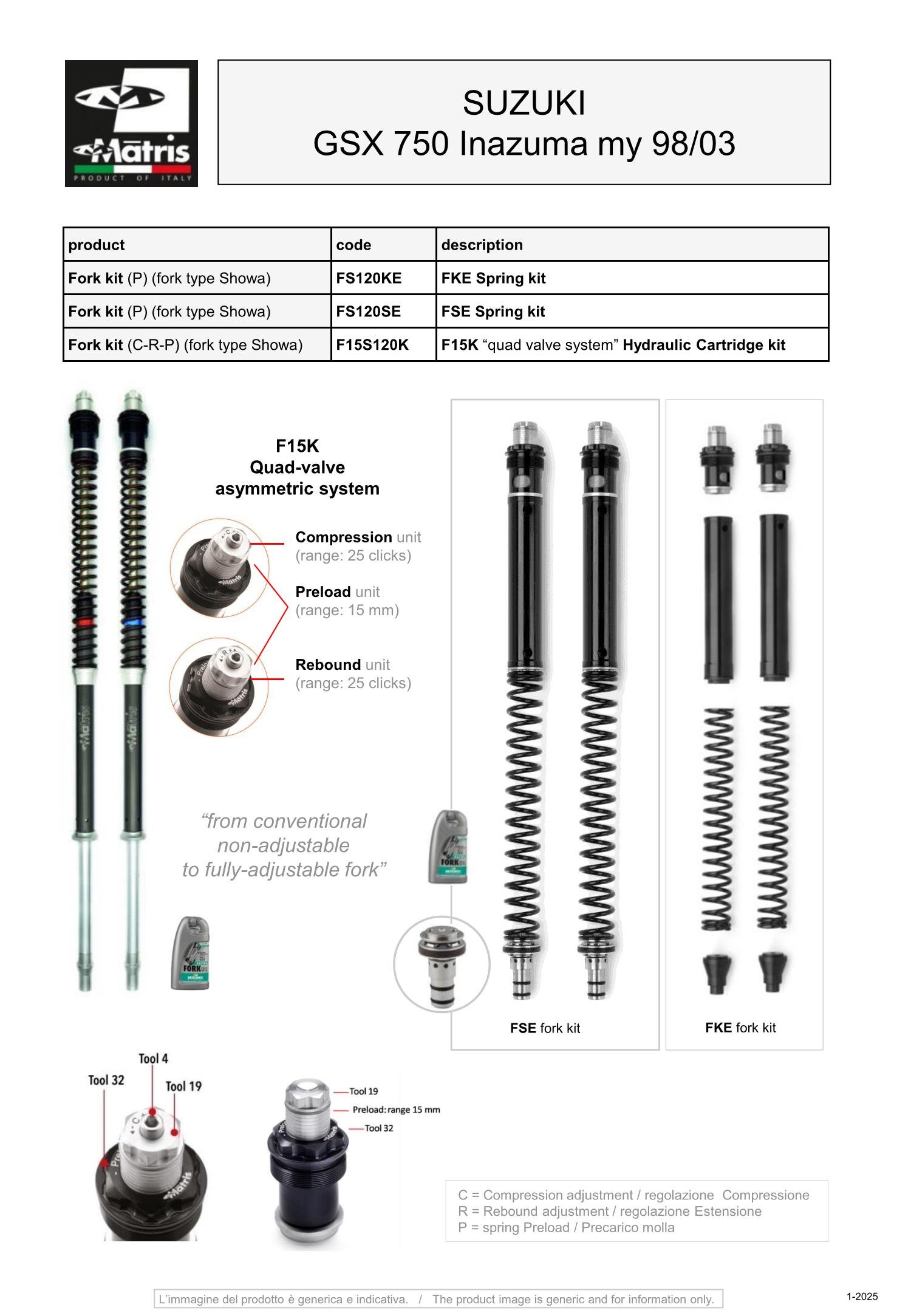 GSX 750 Inazuma 98-03
