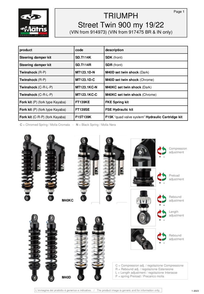 Street Twin 900 19-22