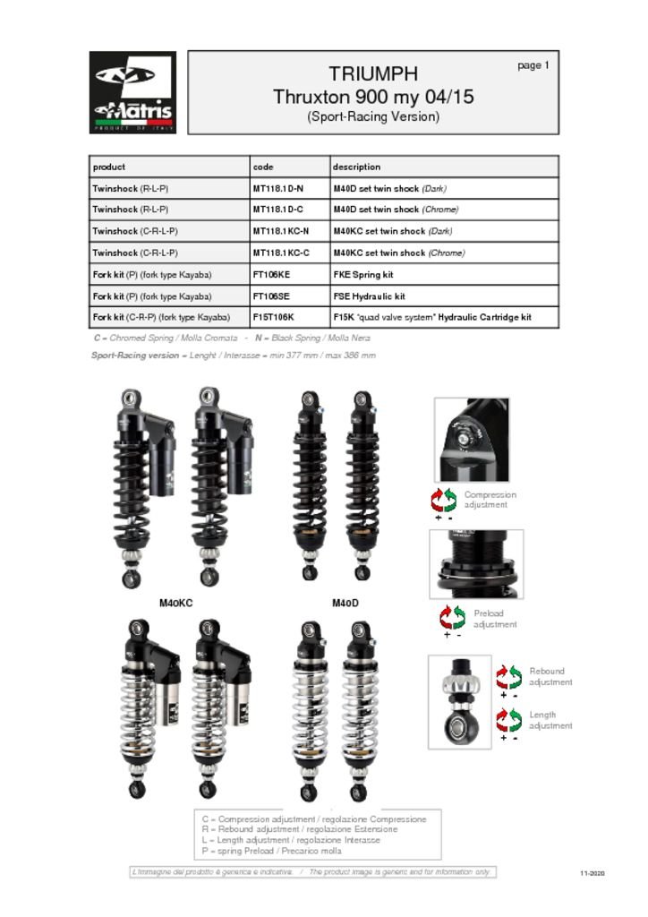 Thruxton 900 04-15 (Sport-Racing Version)
