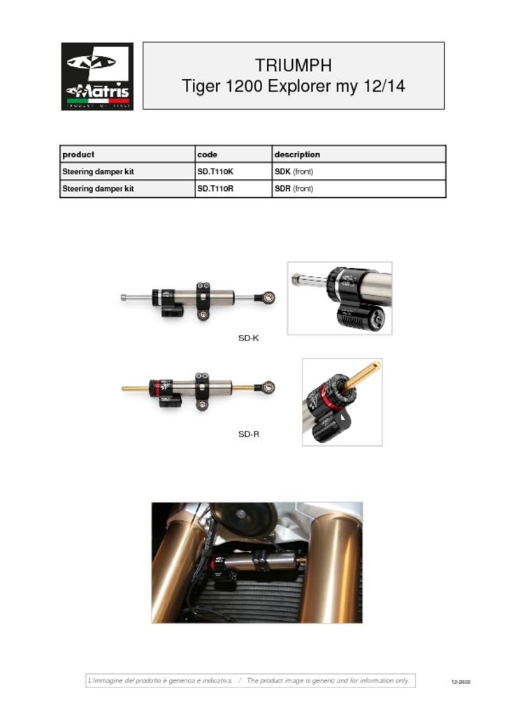 Tiger 1200 Explorer 12-14